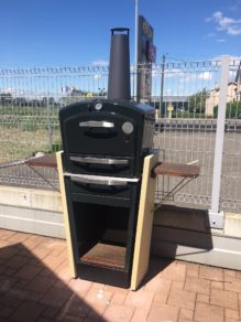 Le Gooker Expo Four Multi-Cuissons Le Gooker Expo Premium en Promotion -20% Fonte Grise-Verte