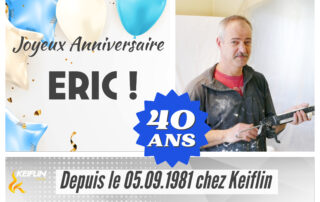 Eric Hertzog 40 ans Keiflin et Fils Hésingue