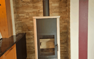 Poêle à bois Rio SP Beige Crema Liscio