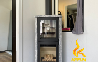 Poêle à bois MaxBlank Rio BF avec Four