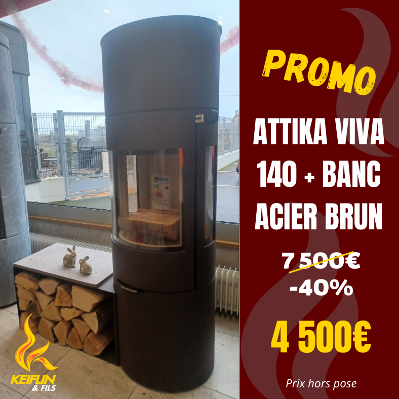 Promotion chez Keiflin et Fils Cheminées Poêles Hésingue Poêle Attika Viva Promotion chez Keiflin et Fils Cheminées Poêles Hésingue Poêle Attika Viva
