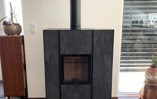 Poêle à Pellet Bois Mixte Nobis Unica Céramique Dark