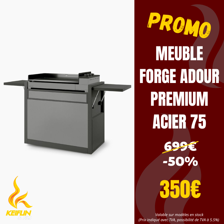 Promotion Keiflin Forge Adour Meuble seul Premium Acier 75cm
