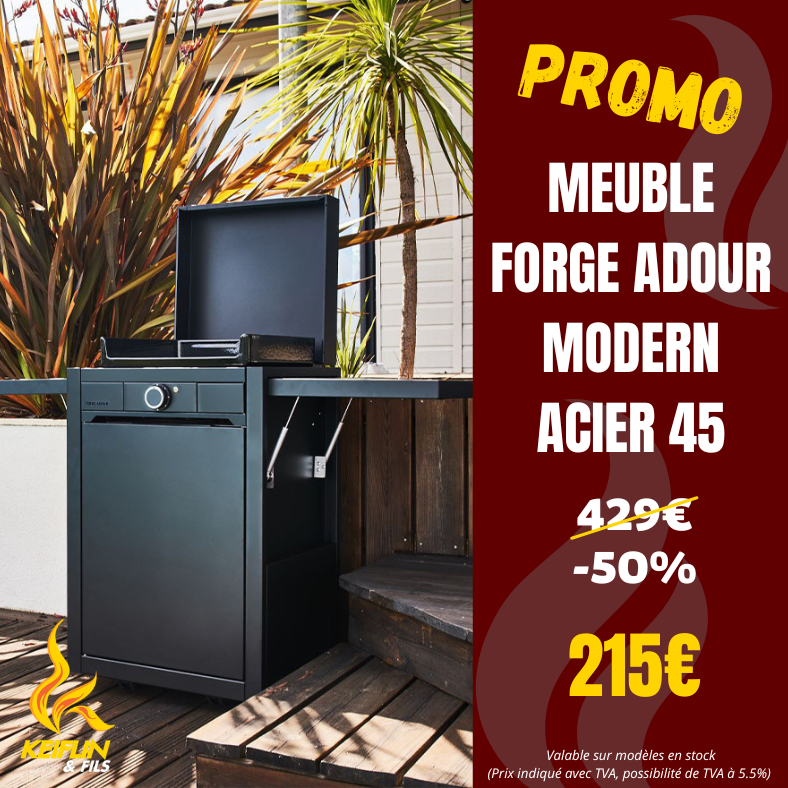 Promotion Keiflin Forge Adour Meuble seul Modern Acier 45cm