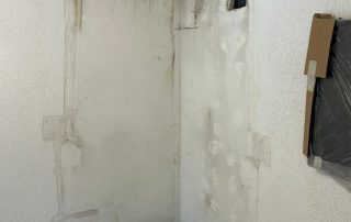 Cheminée Démontée et préparation Plafond