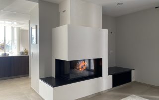 Ruegg R2 avec banc et niche Tablettes Granit