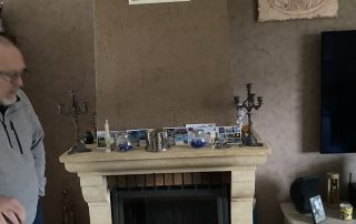 Remplacement cheminée par poêle à bois Avant - Après